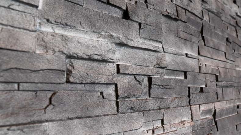 planeo rivestimento murale Novistone DS pietra laminata lava - 1054 x 334 mm