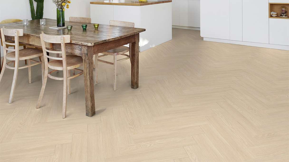 Vinile adesivo Gerflor - Virtuo 55 Glue Down HB Blomma crema | Aspetto autentico (39201463)