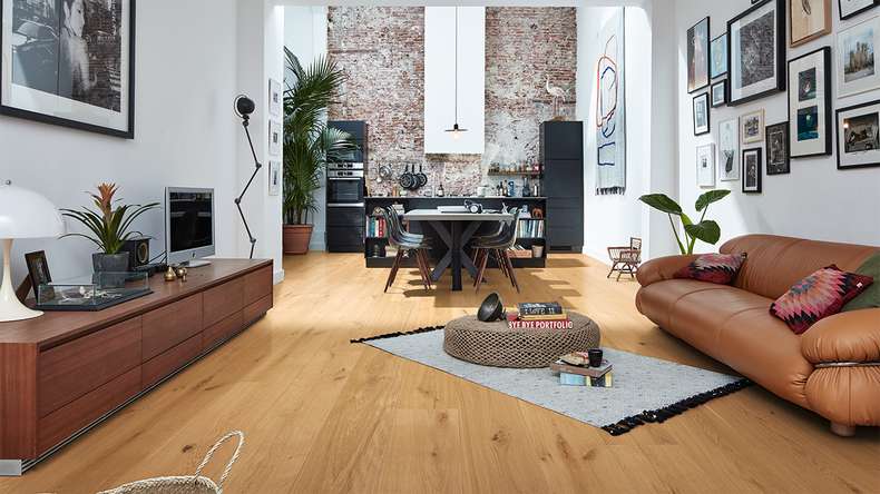 MEISTER Lindura pavimento in legno HD 400 - 08921 Rovere autentico puro laccato ultra opaco 2200 x 205 x 11 mm (500214-2200205-08921)