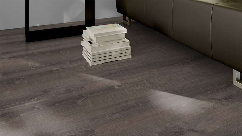 Vinile a incastro Skaben - ProfiKlick grigio rovere fumé | goffratura sincrona (SP-6200195)