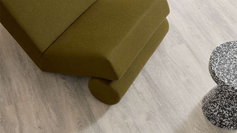 Vinile adesivo Forbo Allura Wood 55 - Legno grezzo bianco (60151DR5)
