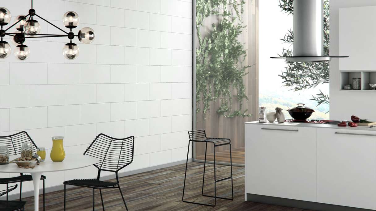 Skaben DesignWall Aqua rivestimento murale in plastica - Blanco 60 x 30 cm