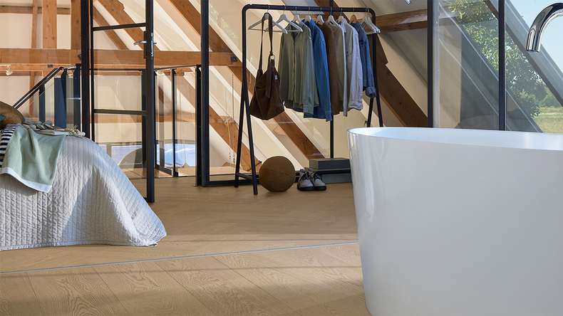 MEISTER Lindura pavimento in legno HS 500 - 20232 Rovere classico grigio sabbia laccato ultra opaco 700 x 140 x 11 mm (500010-0700140-20232)
