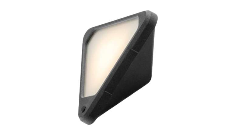 planeo illuminazione da giardino 12V - Applique LED Tiga Corner - 3,5W 100 lumen