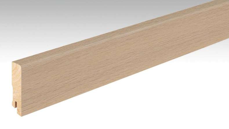 Battiscopa MEISTER Profilo 15 F MK Rovere bianco crema Nature 1284 - 2380 x 60 x 16 mm (200023-2380-01284)