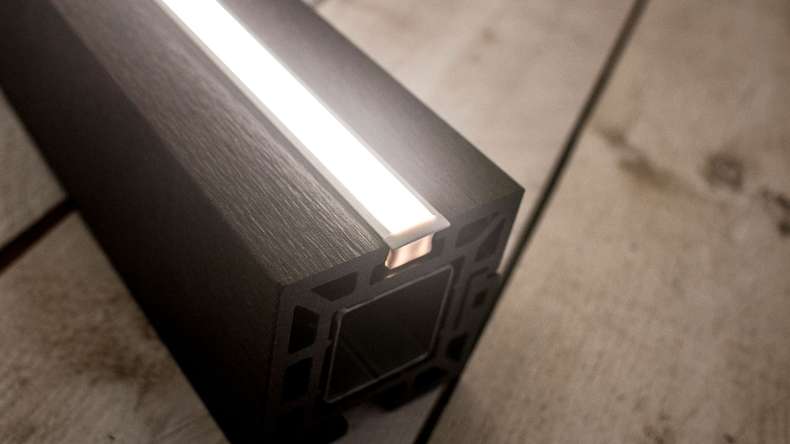 planeo Gardence Lights - set di illuminazione del recinto per 3 strisce luminose