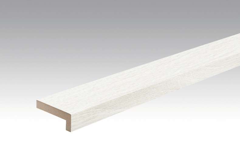 Battiscopa MEISTER listelli di copertura angolari in rovere bianco opaco 4069 - 2380 x 60 x 22 mm (200028-2380-04069)