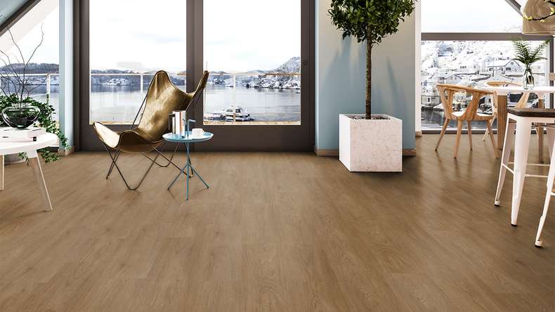 Gerflor Klick Vinyl - Senso Premium Rigid Acoustic Country marrone | Isolamento acustico integrato (40441627)
