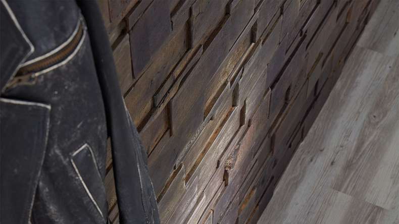 Skaben WoodWall - Legno galleggiante Mare di Sulu