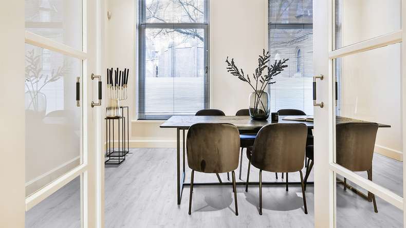 Gerflor Vinile ad incastro - Virtuo 55 Rigid Acoustic Sunny Snow | isolamento acustico integrato (39051477)