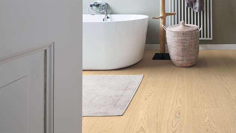 MEISTER Lindura pavimento in legno HD 400 - 08919 Rovere naturale alabastro laccato ultra opaco 2200 x 270 x 11 mm (500214-2200270-08919)
