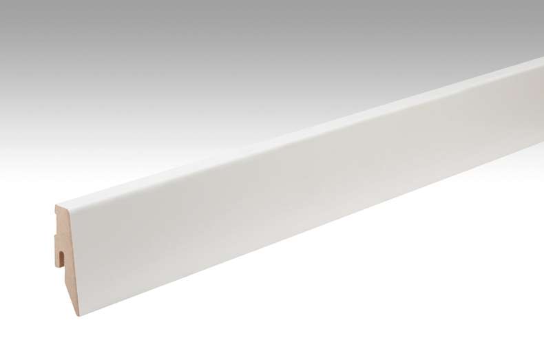 Battiscopa MEISTER in puro frassino bianco 1073 - 2380 x 60 x 20 mm (200049-2380-01073)