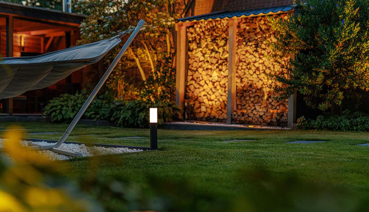 planeo illuminazione giardino 12V - luce stand LED Oberon Hi luce stand H 660 mm - 4W 400Lumen
