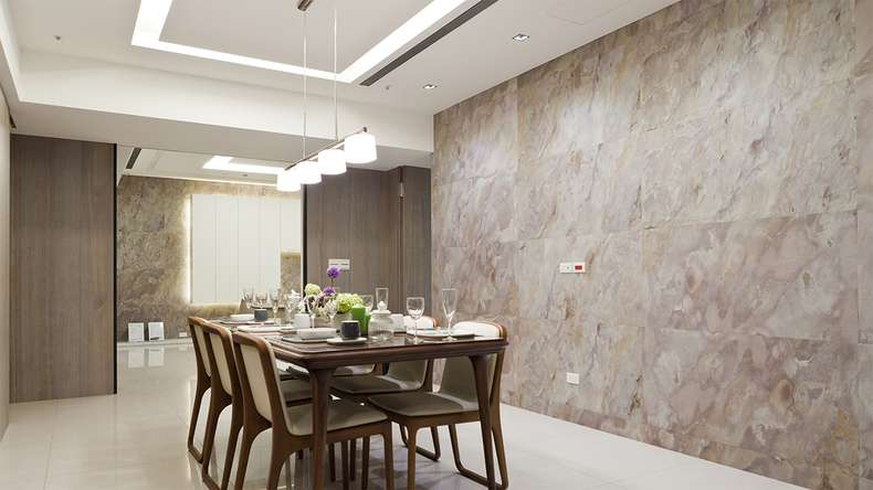 planeo EVOLITH Slate&Stone - Rivestimento in pietra naturale Bianco Pure 1220 x 610 mm