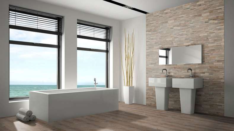 Skaben WoodWall - Legno di teak affumicato
