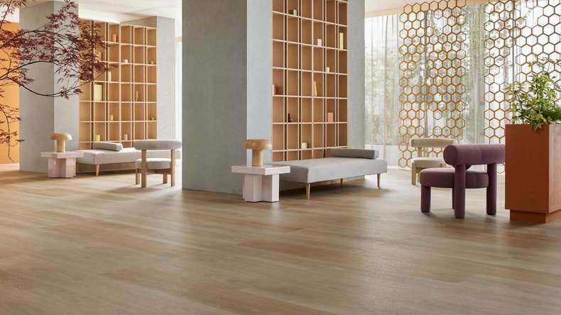 Vinile adesivo Forbo Allura Wood 40 - Rovere Gigante Naturale (60284DR4)