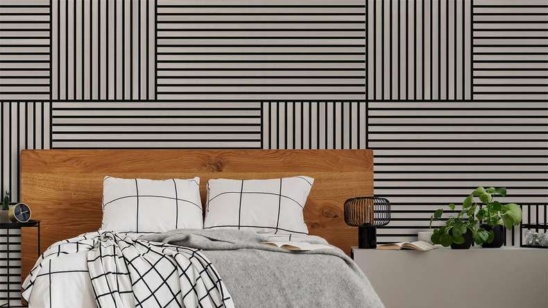 pannello acustico planeo - MixWall Timber Touch Velen Oak 52 x 104 cm | impiallacciato in vero legno (PLMW-20011B)