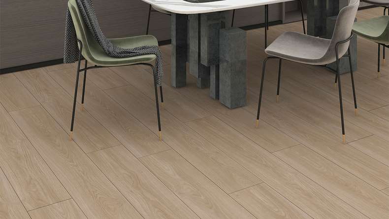 planeo Vinile rigido a incastro - Rovere naturale | Isolamento acustico integrato (KR-SOP-1)