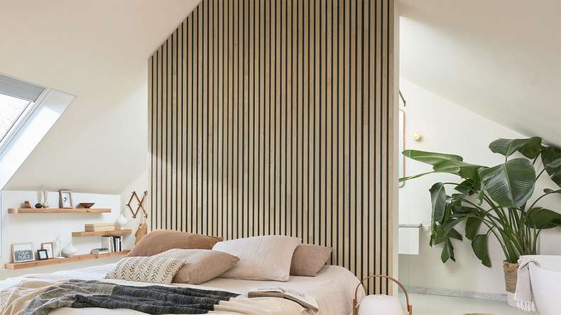 Pannelli acustici MEISTER Acoustic Sense WOOD - Rovere naturale 4310 - 260 x 33 cm