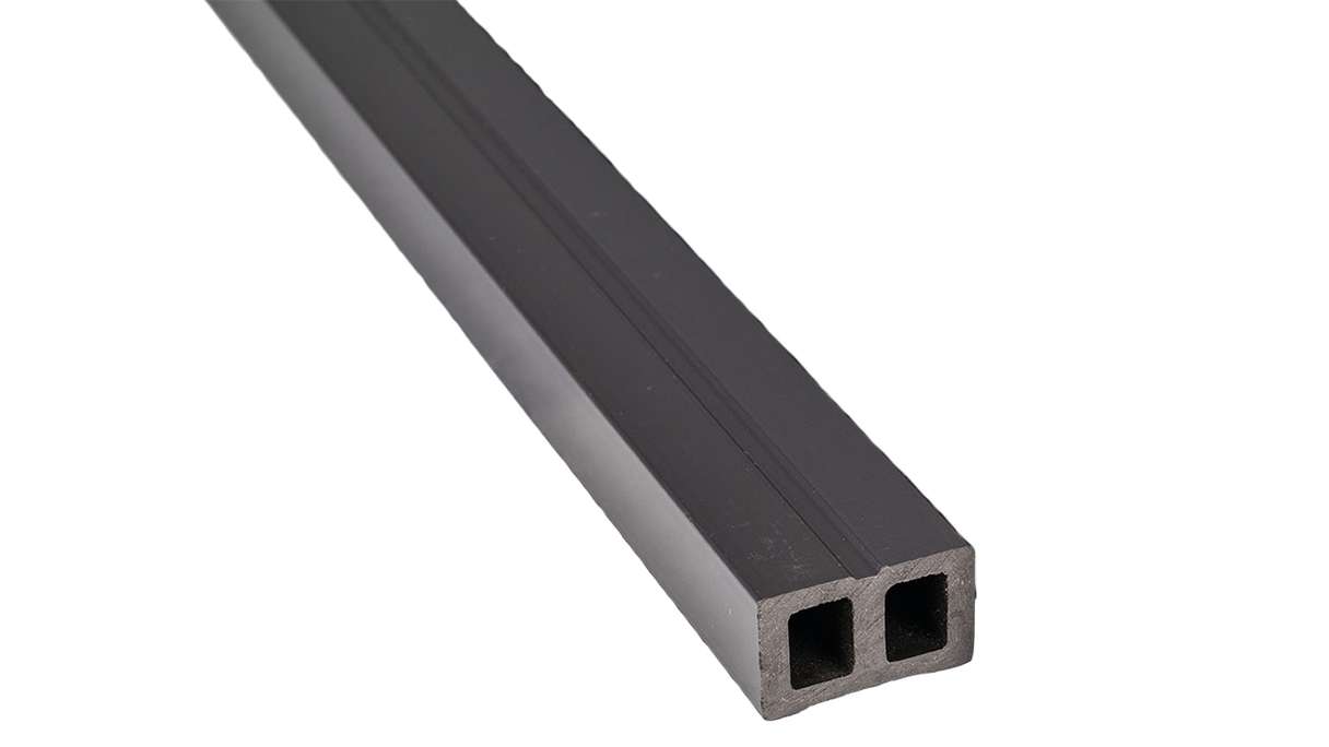 sottostruttura a camera cava in WPC planeo per pannelli da decking - 4m x 30mm x 50mm