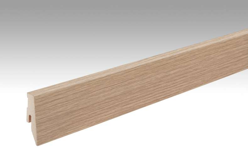 Battiscopa MEISTER battiscopa blocco zoccoli rovere chiaro 6841 - 2380 x 60 x 20 mm (200005-2380-06841)