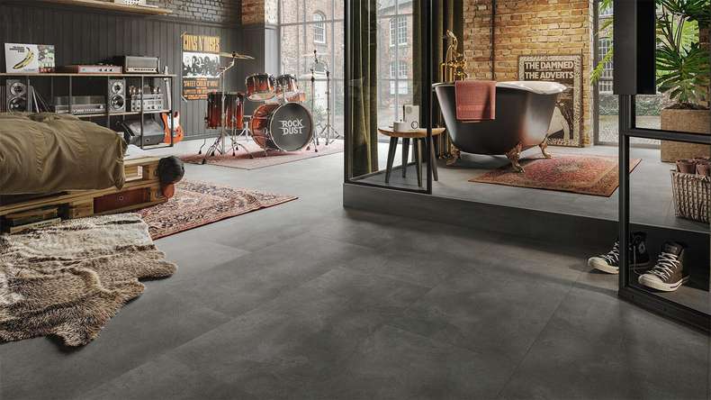 MEISTER design flooring Vinile rigido RB 500 S - 20208 Stoner rock | Isolamento acustico integrato (400049-0914457-20208)