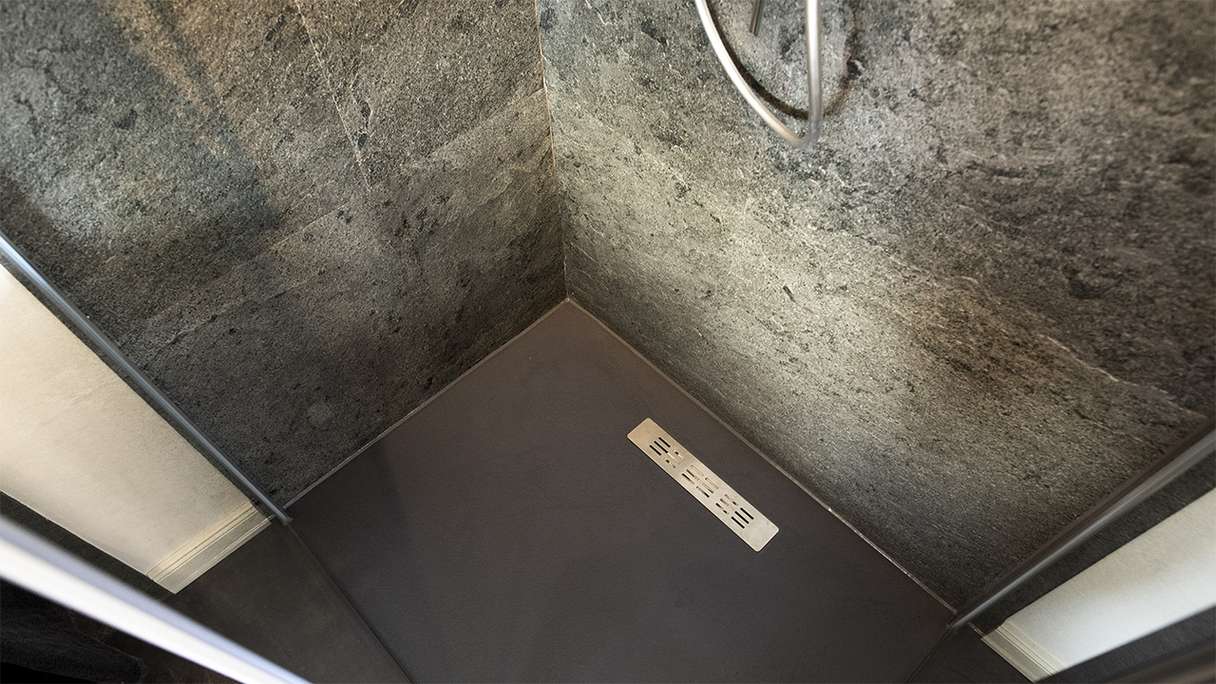 planeo EVOLITH Slate&Stone - Rivestimento in pietra naturale Urban Grey 1220 x 610 mm