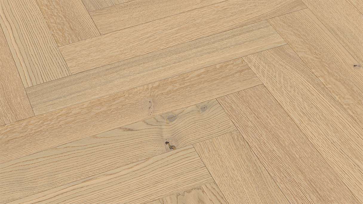 MEISTER Lindura pavimento in legno HS 500 - 20231 Rovere classico bianco crema laccato ultra opaco 700 x 140 x 11 mm (500010-0700140-20231)