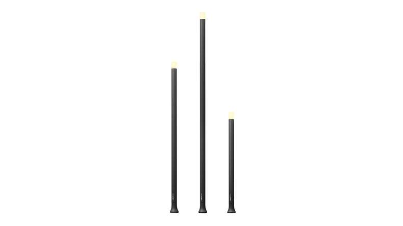 planeo illuminazione da giardino 12V - Piantana LED Erba 3 Set - 1W 100 Lumen