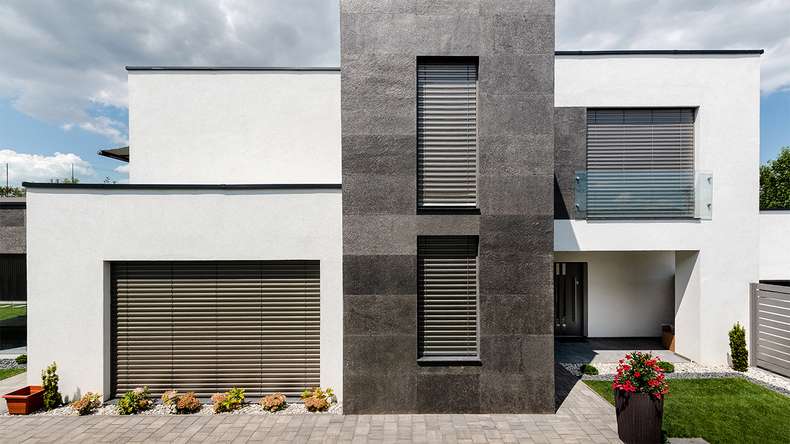 planeo EVOLITH Slate&Stone - Rivestimento in pietra naturale Obscura 1220 x 610 mm