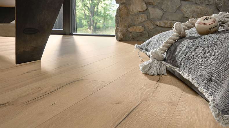 MEISTER design flooring MeisterDesign. next DL 500 S - 07139 Rovere chiaro di recupero | isolamento acustico integrato al calpestio (400055-2052220-07139)