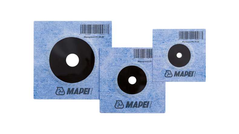Mapei Mapeguard WP 200 collare di tenuta 12x12cm per connessioni da 28-50mm