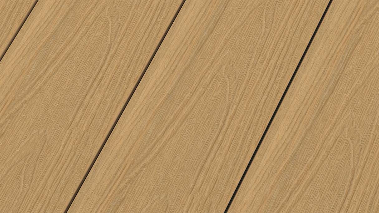 planeo MAXLine Nature - Pannello per decking XL rivestito in WPC CoEx camera cava - sabbia 3m strutturato/liscio spazzolato