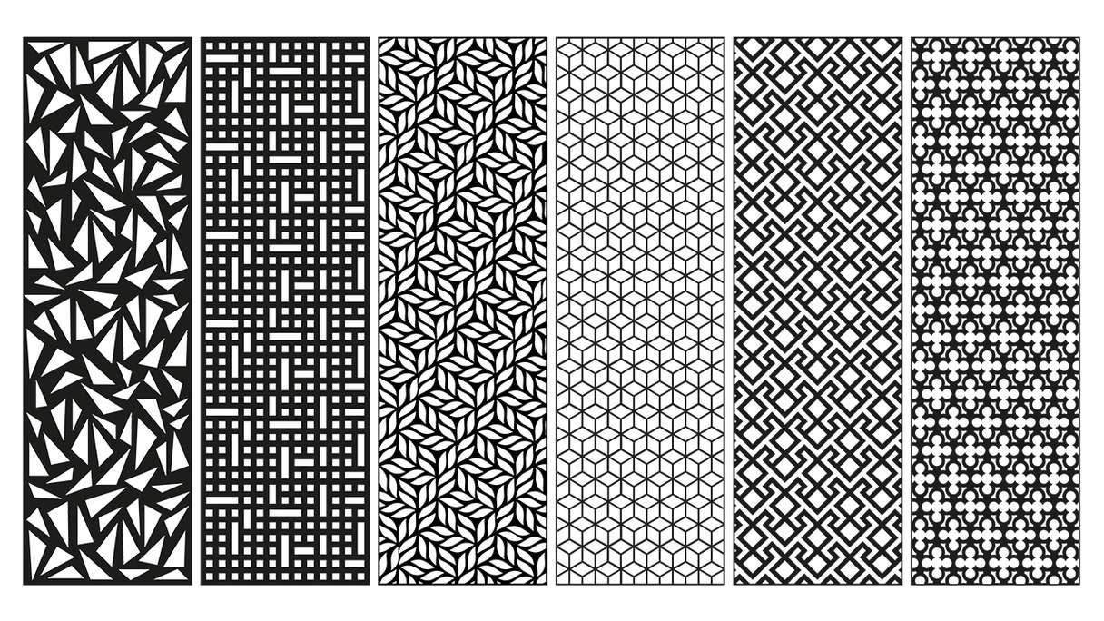 planeo Gardence - Elemento di design antracite | DB703 60 x 180 cm