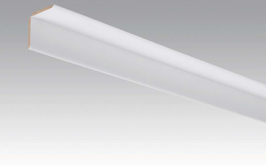 Battiscopa MEISTER Bianco Lucido 4084 - 2380 x 70 x 3,5 mm (200033-2380-04084)