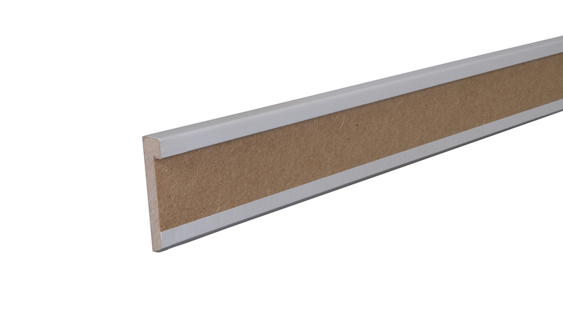 Battiscopa universale planeo 13 x 58 mm - 10 pezzi