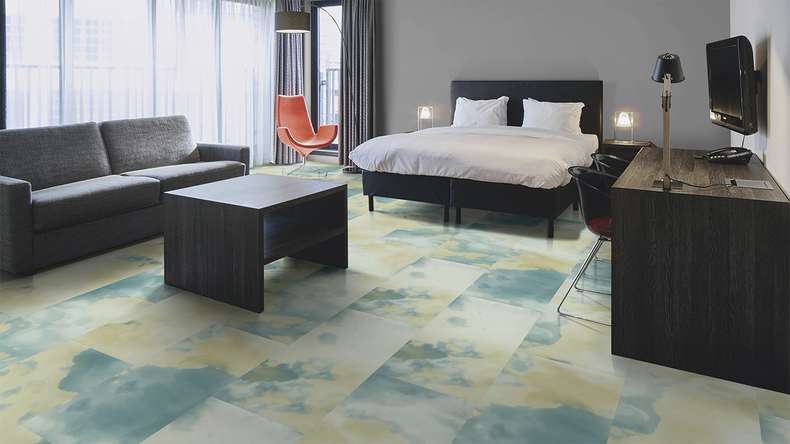 Vinile adesivo Forbo Allura Material 70 - Calming Sky (638741DR7_con)