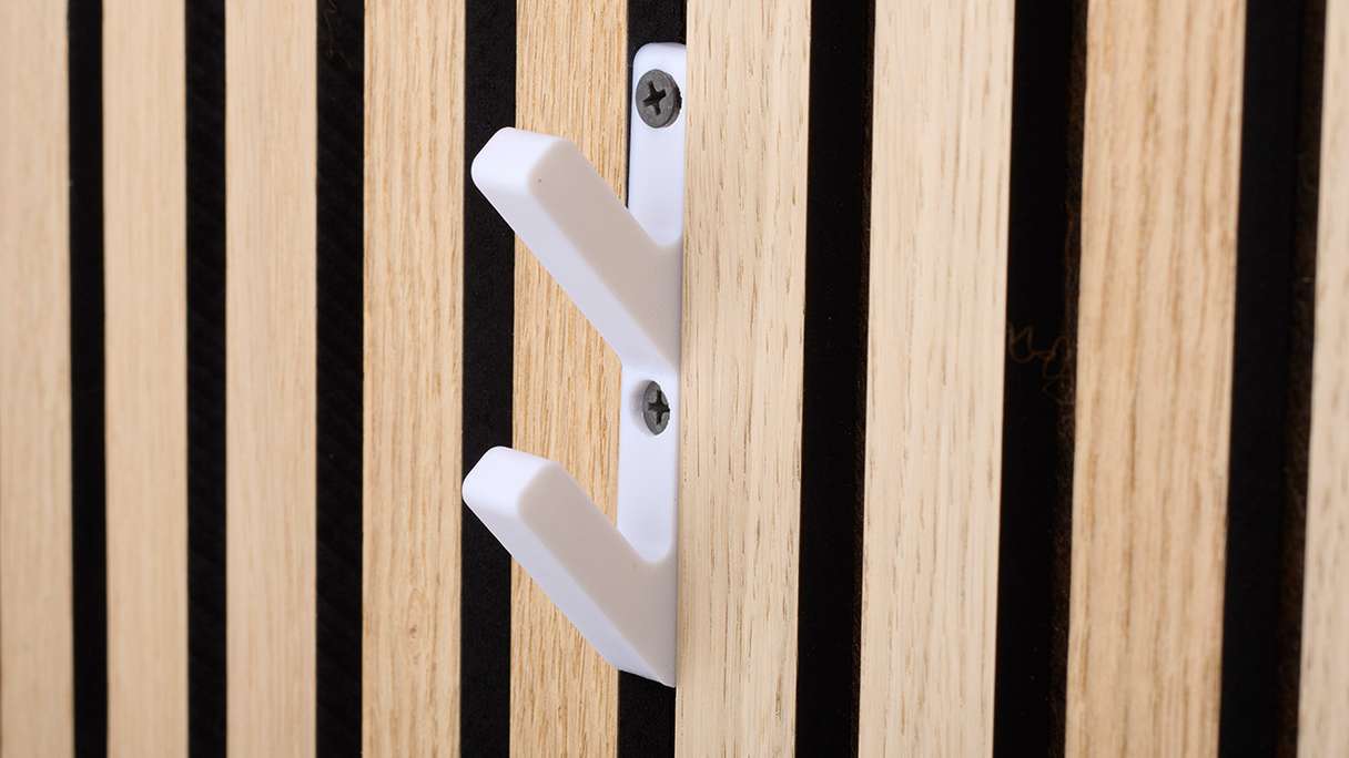 ganci 3D planeo - bianco 2 pz