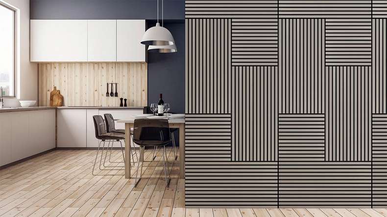 pannello acustico planeo - MixWall Timber Touch Velen Oak 52 x 104 cm | impiallacciato in vero legno (PLMW-20011B)