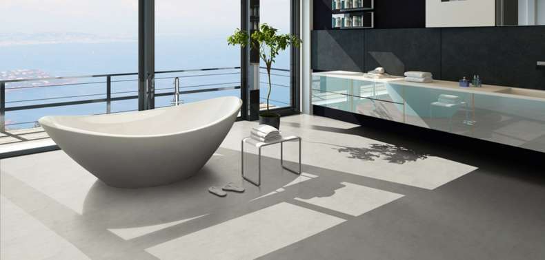 Skaben Klick Vinile - ProfiKlick Pietra Assisi Argento | impermeabile (SP-6202122)