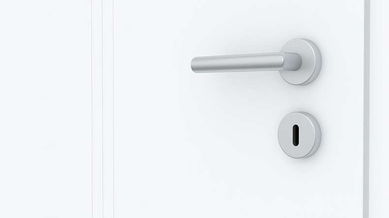 porta interna di design planeo PUREA Vivo 7 laccato bianco 9003 design edge | laccato - 1985 x 610|735|860|985 mm