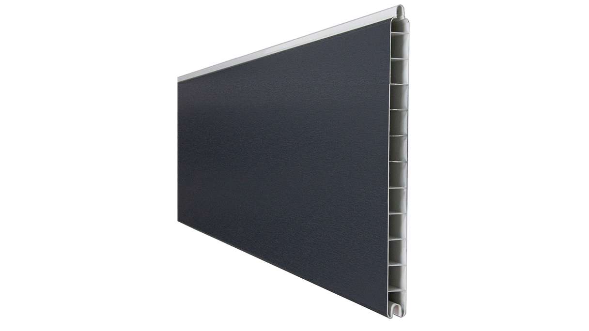 planeo Gardence Simply Premium - profilo singolo grigio antracite