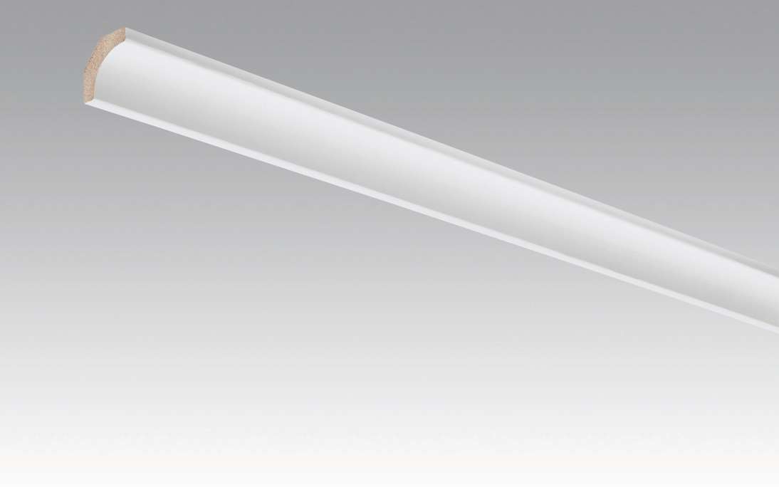 Battiscopa MEISTER bianco caramellato lucido 4084 - 2380 x 22 x 22 mm (200034-2380-04084)