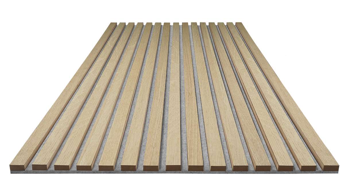 Skaben Pannelli acustici SilentWall Pro - rovere marrone chiaro - 250 x 60 cm