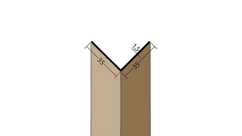 planeo Protect profilo angolare - WP 35x35x2500mm bianco