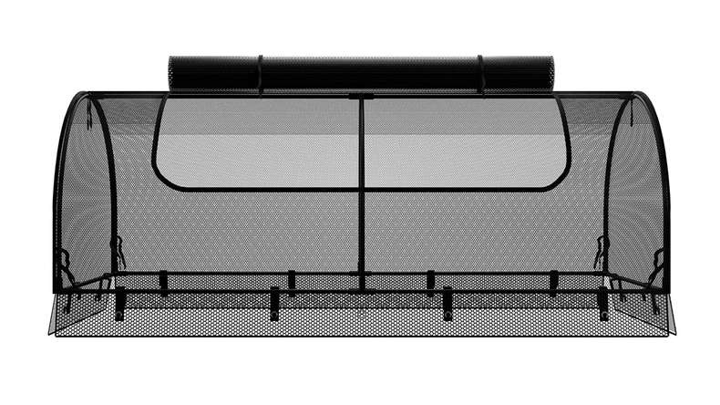 planeo Rete per letto rialzato - Nero 149,9 x 69,4 x 62 cm
