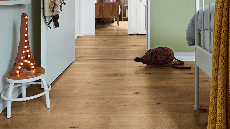 MEISTER pavimenti di design MeisterDesign. next DD 500 S - 06844 Rovere di campo naturale | Isolamento acustico integrato (400054-1287220-06844)