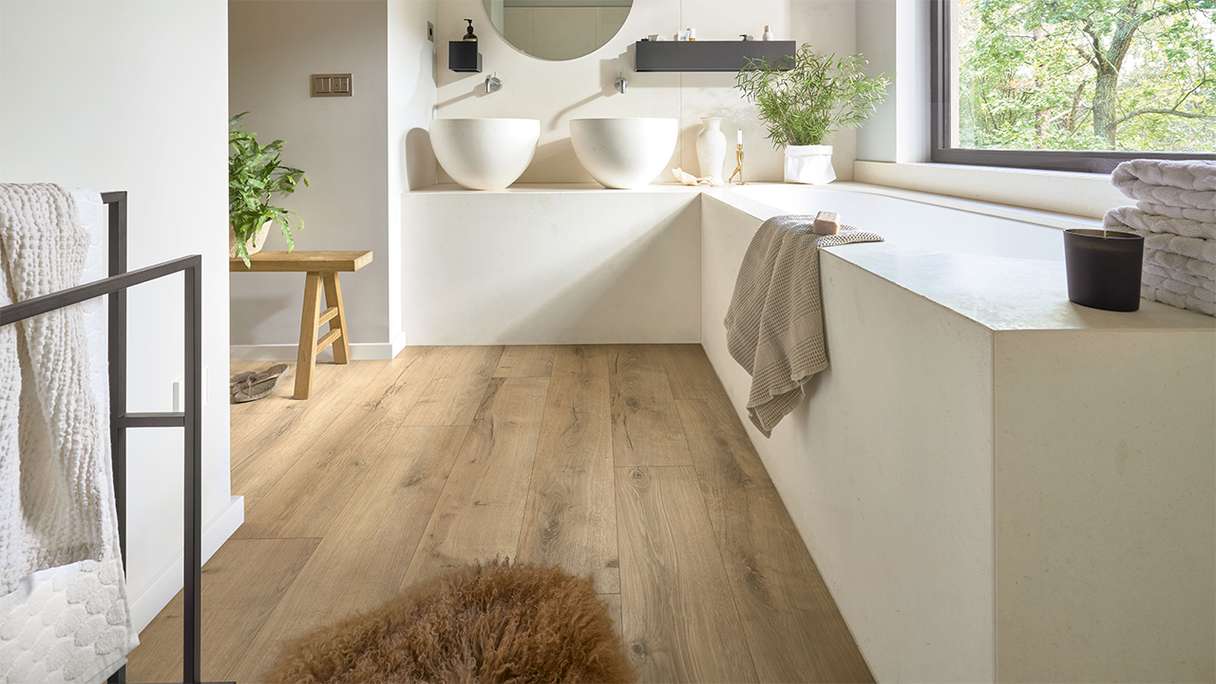 MEISTER Design pavimenti MeisterDesign. next DD 500 S - 06439 Cracked Oak Terra | Impact isolamento acustico integrato (400054-1287220-06439)