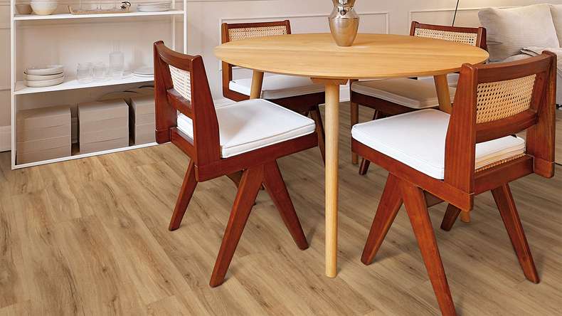 planeo Vinile rigido a incastro - FlexCore 55 Classic Oak | Isolamento acustico integrato (plfc-5201FS55)