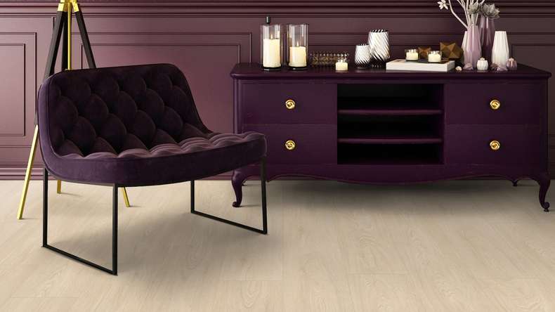 Gerflor Vinile adesivo - Virtuo 55 EIR Blomma Cream | goffratura sincrona (38981463)